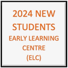 2024 NEW STUDENT UNIFORMS - ELC