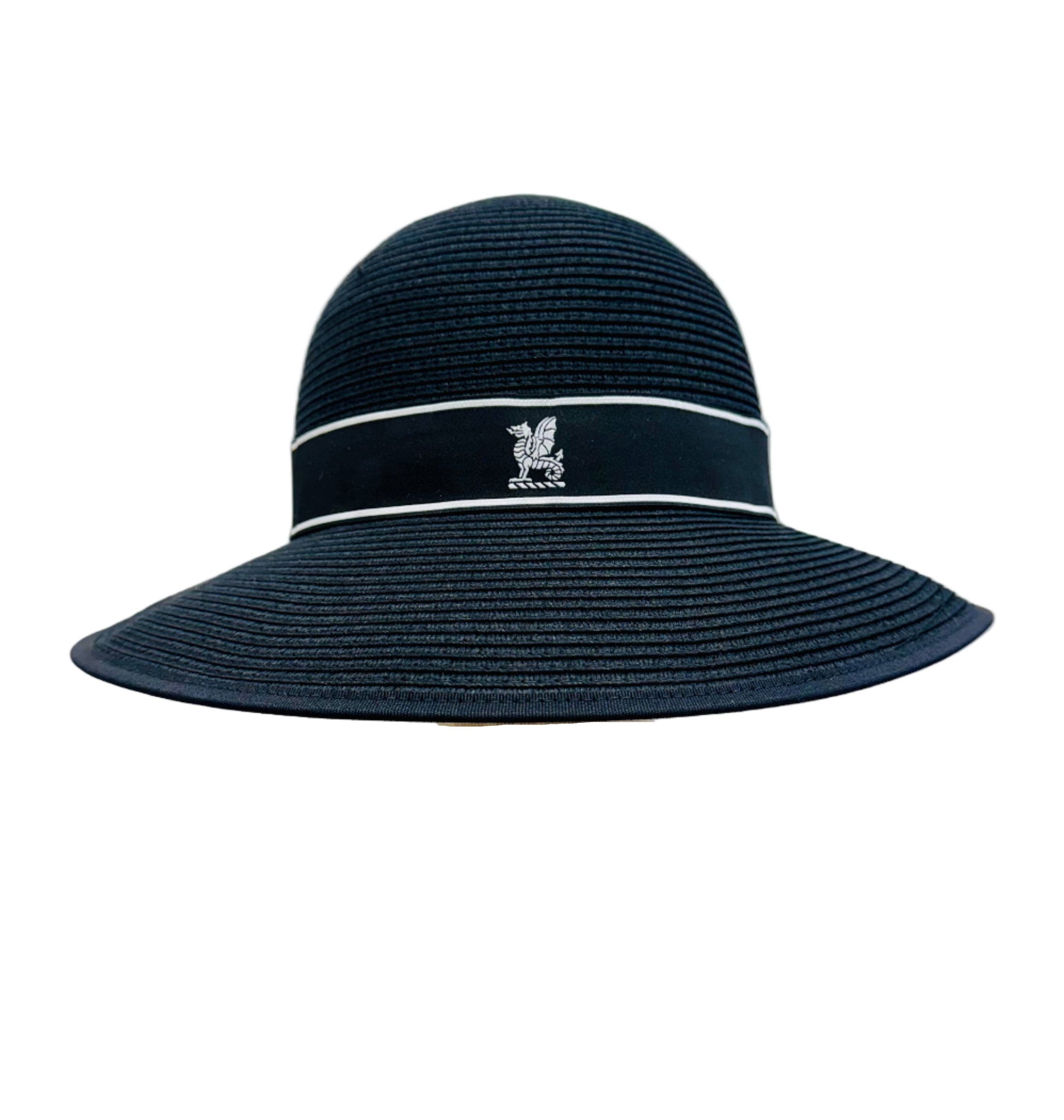 Broad Brimmed Black Hat - Girls