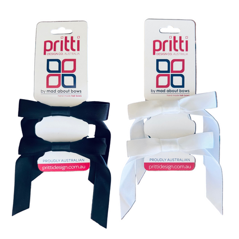 Satin Pigtail Bows