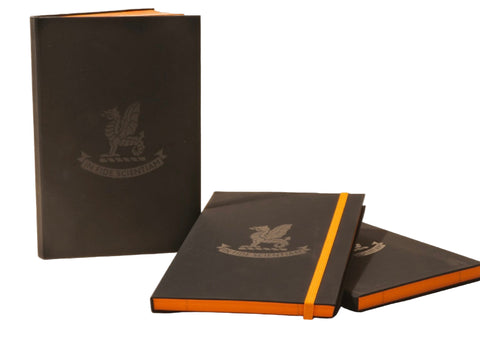 A5 Notebook - orange pages