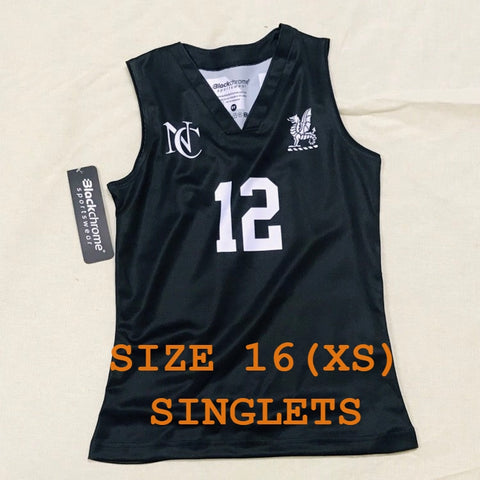 Basketball Singlet ~ Size 16 (XS)